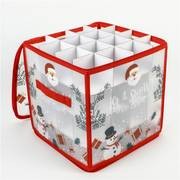 ITECHJOY Large 64 Ornament Capacity Christmas Storage Box Keep Your Holiday Decorations Safe and Organized