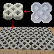 ITECHJOY Heavy-Duty Interlocking Concrete Mold  Create Stunning Paving Stones for Your Patio and Garden