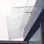 ITECHJOY Transparent Waterproof and Snow Proof Canopy  Protect Your Doors and Windows All Year Round