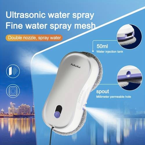 PuRuiKai M8 Smart Window Cleaning Robot  The Ultimate Solution for Effortless Window Cleaning