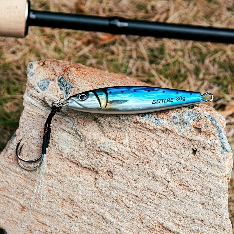 Goture 5pcs Fishing Jig Set  Premium Vertical Jigs for Tuna, Salmon, Snapper, and More