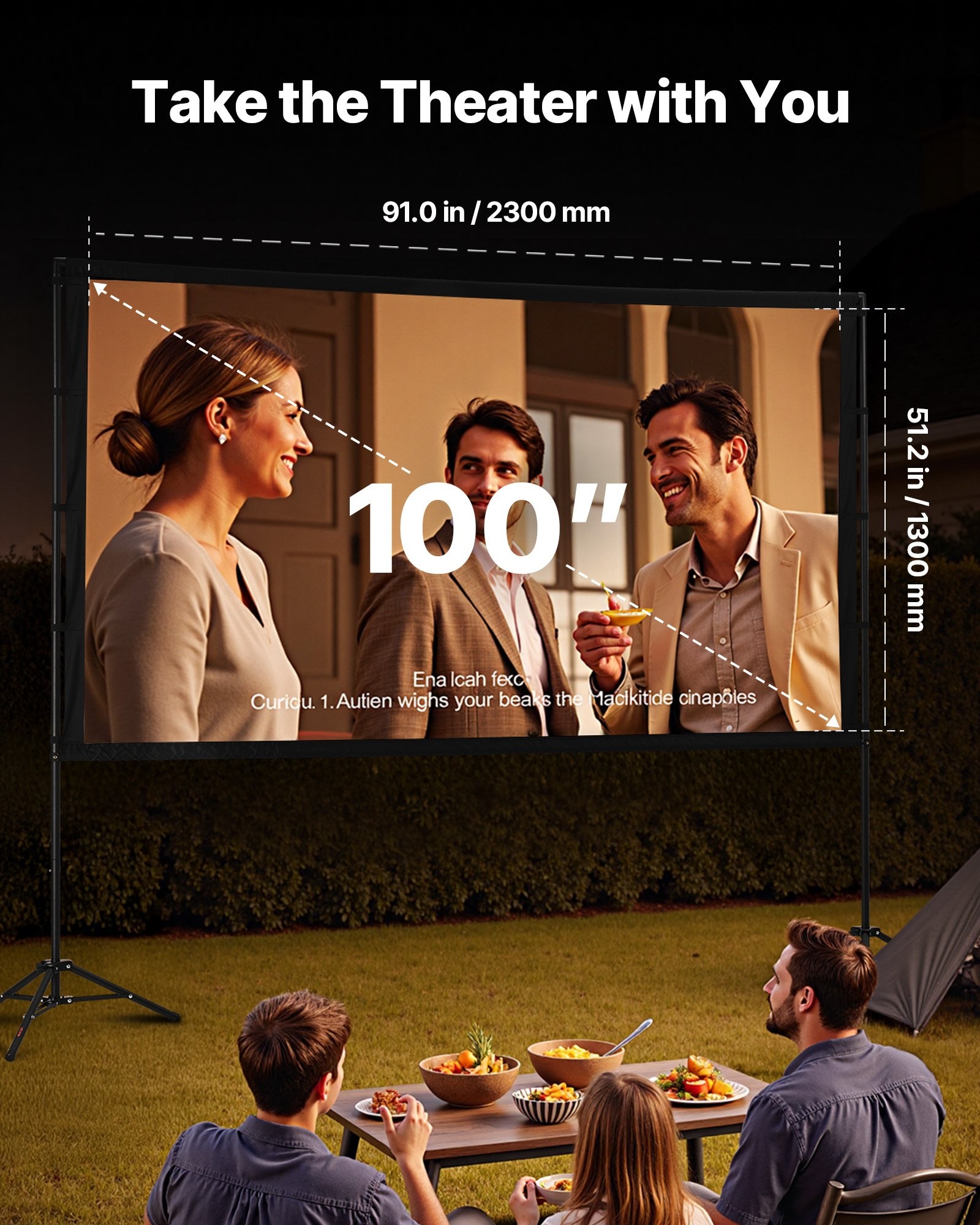 100 Inch Projector Screen