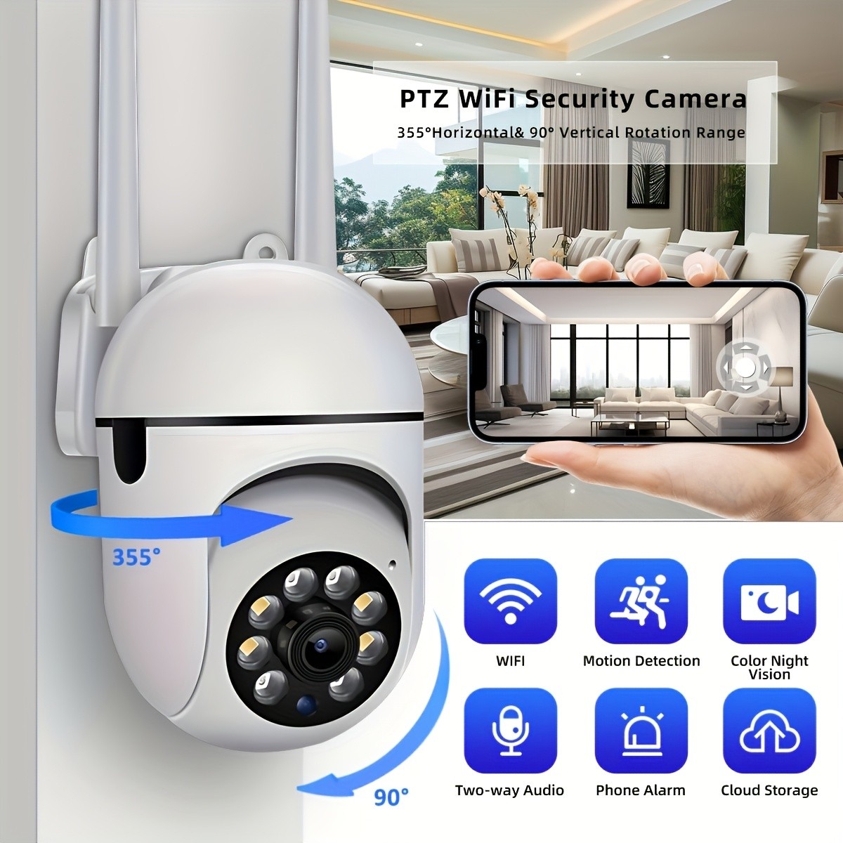 LUMIVAULT 360 Wireless Smart Security Camera