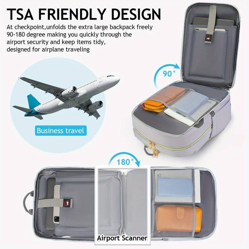 NEWHEY 39.62cm Laptop Backpack  Stylish and Ergonomic Backpack for School, Office, and Travel