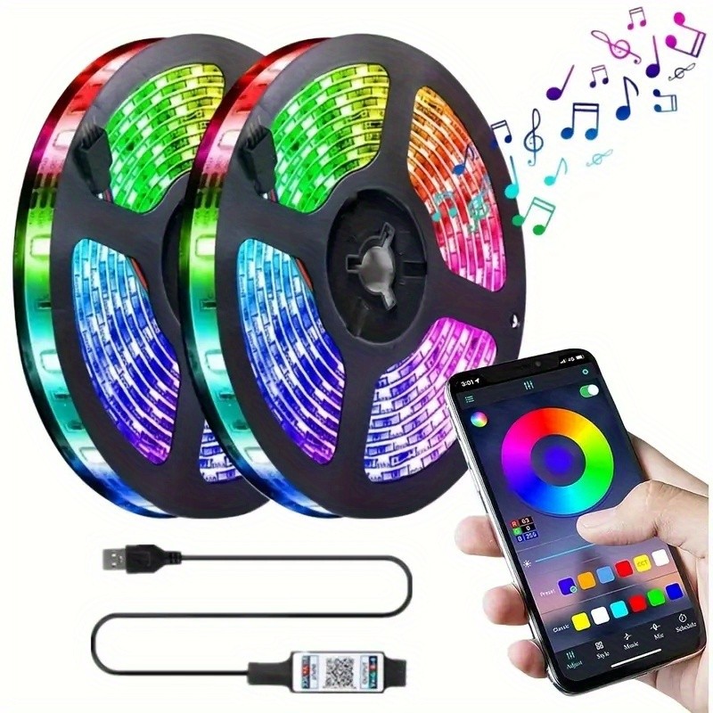 99.97cm-30.48meter Smart LED Strip Lights