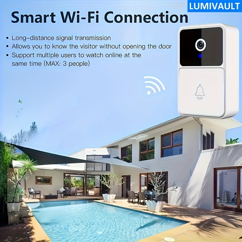 LUMIVAULT X3PRO Smart Doorbell Camera