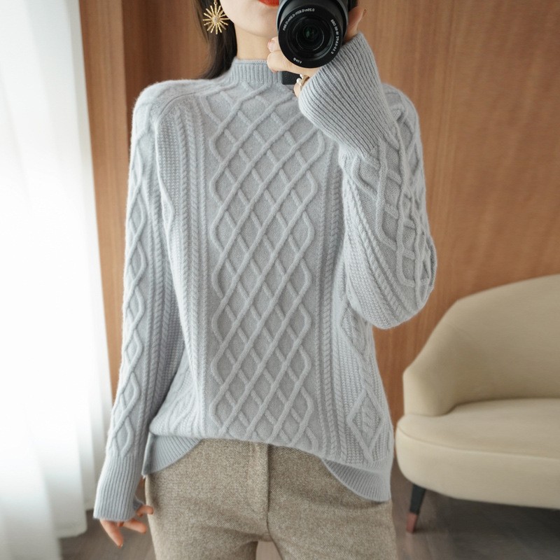 Wool Turtleneck Sweater