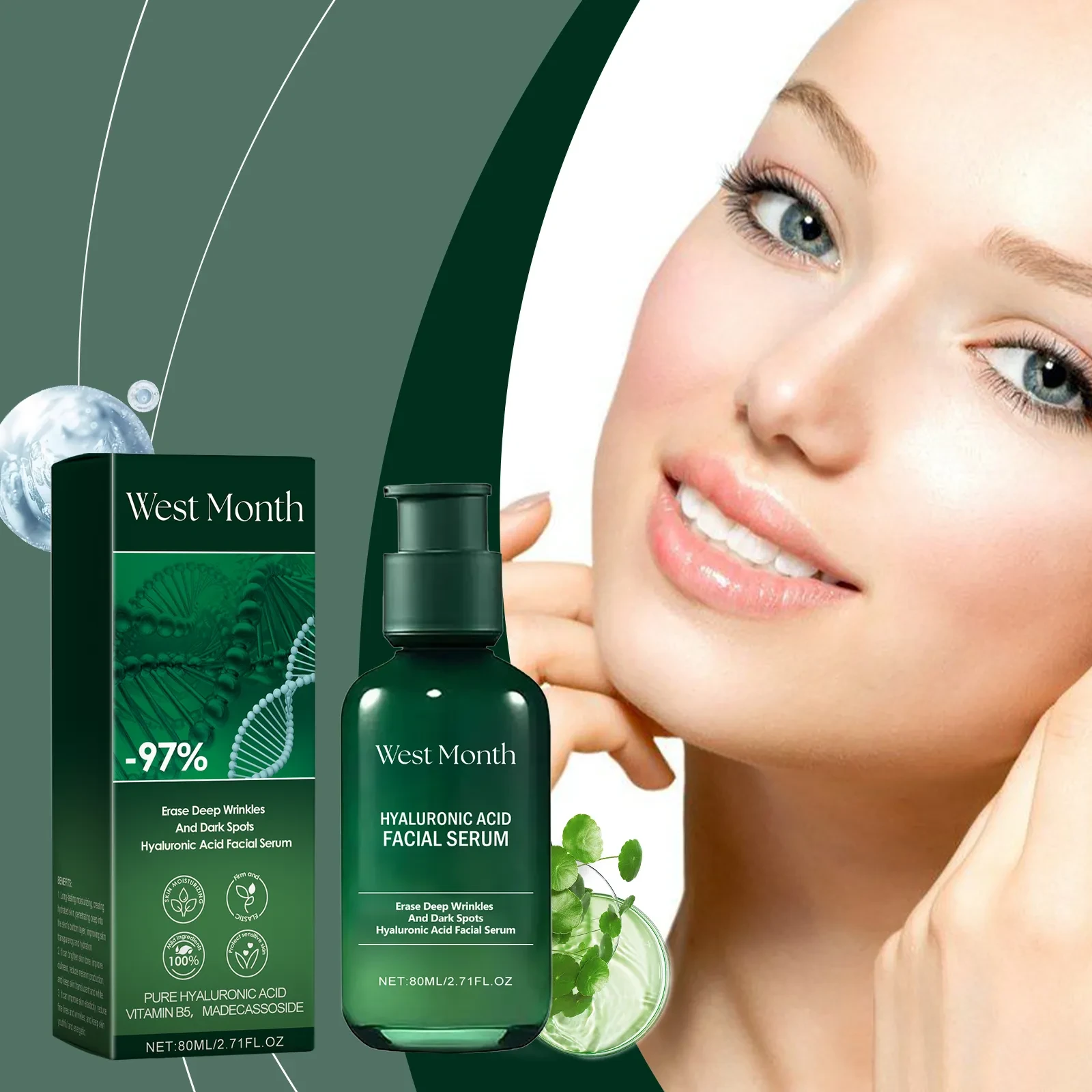 West Month Hyaluronic Acid Facial Serum