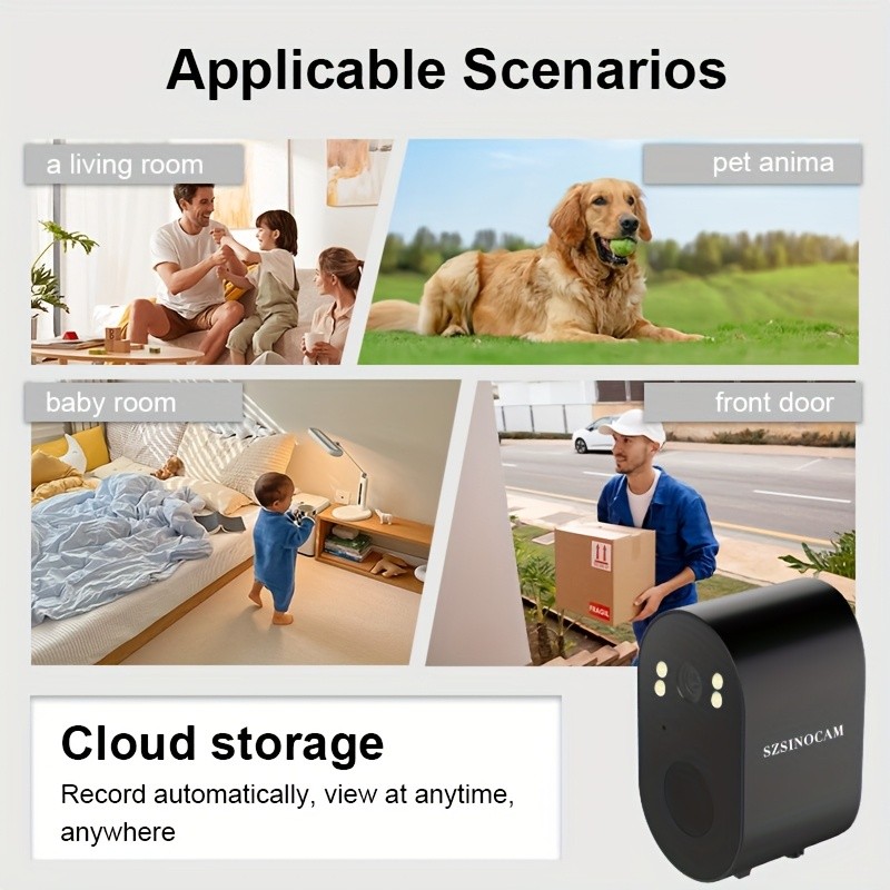 SZSINOCAM Smart PIR WiFi Camera