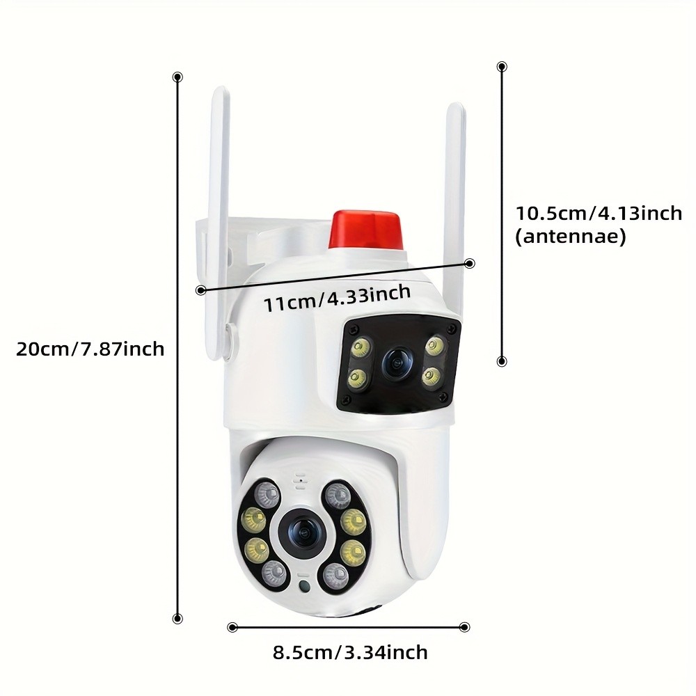 Ziicam 1080P HD Wireless Outdoor Security Camera