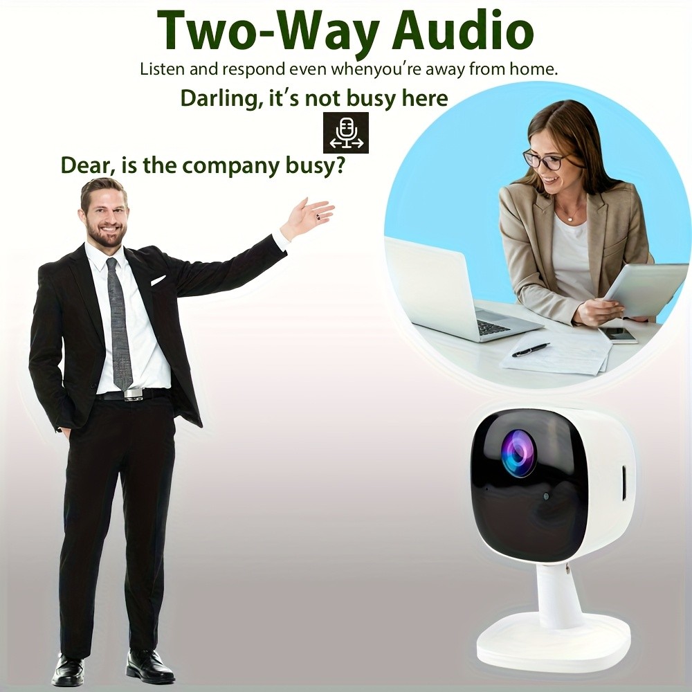 Ziicam 4pcs 2.4G WiFi USB-Powered Security System