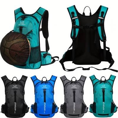 Versatile Outdoor Sports Backpack with Built-In Hydration System  Adjustable, Breathable Rucksack for Cycling, Hiking, Travel & Camping