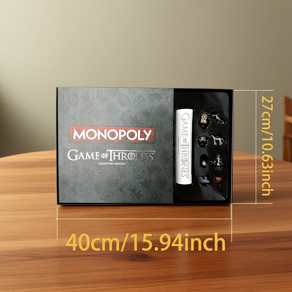 Hasbro Game of Thrones Monopoly Deluxe Premium Board Game