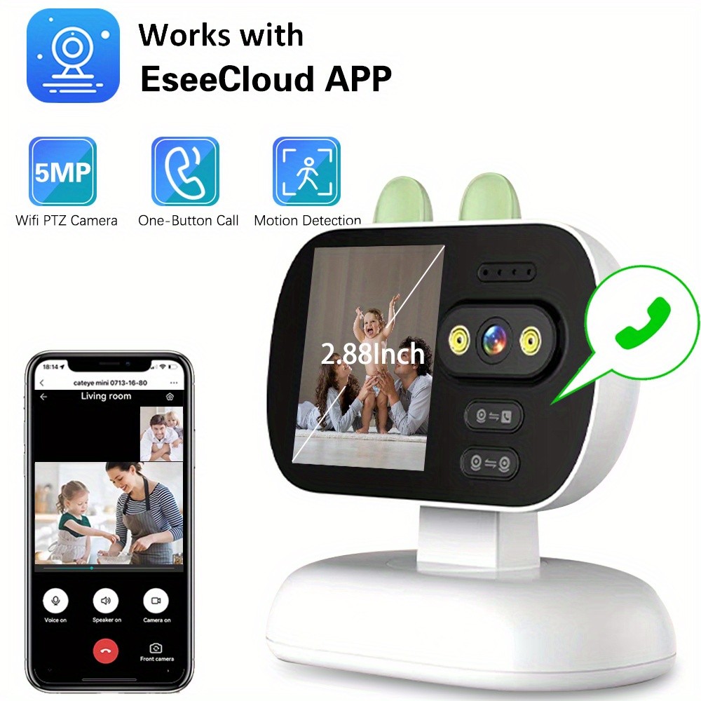 MvpSecam 5MP 360 PTZ WiFi Camera