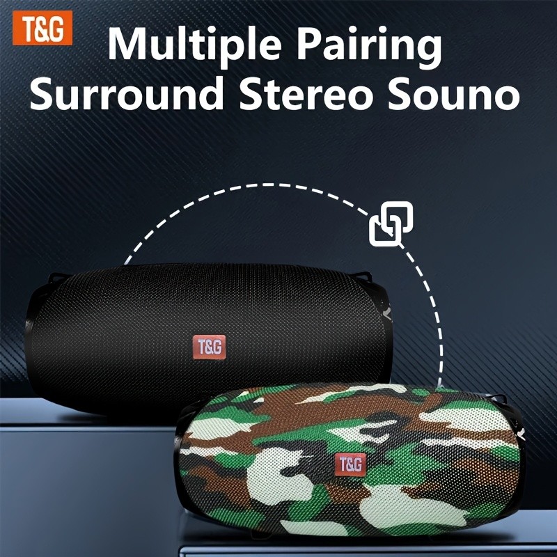 T&G TG534 Portable Wireless Stereo Speaker