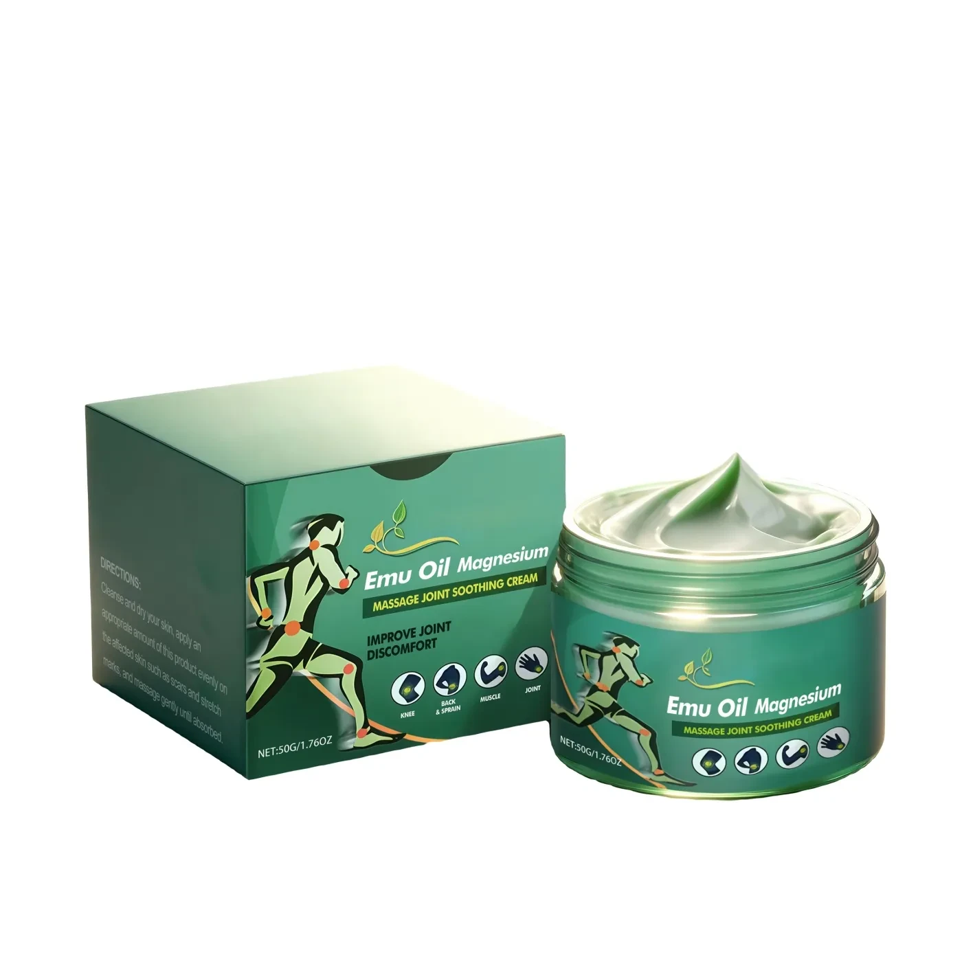 Emu Oil Magnesium Massage Joint Soothing Cream