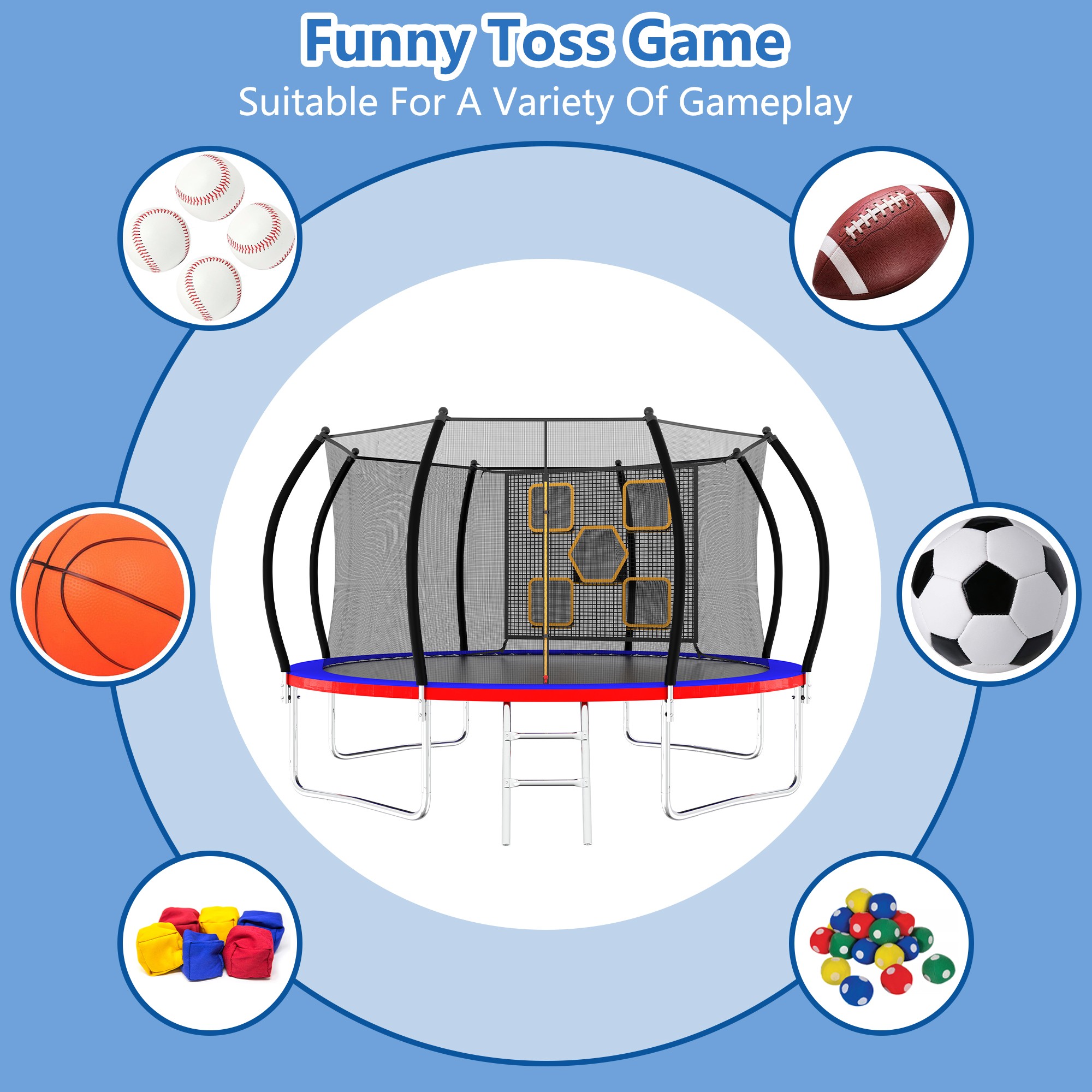 Round Trampoline Tent