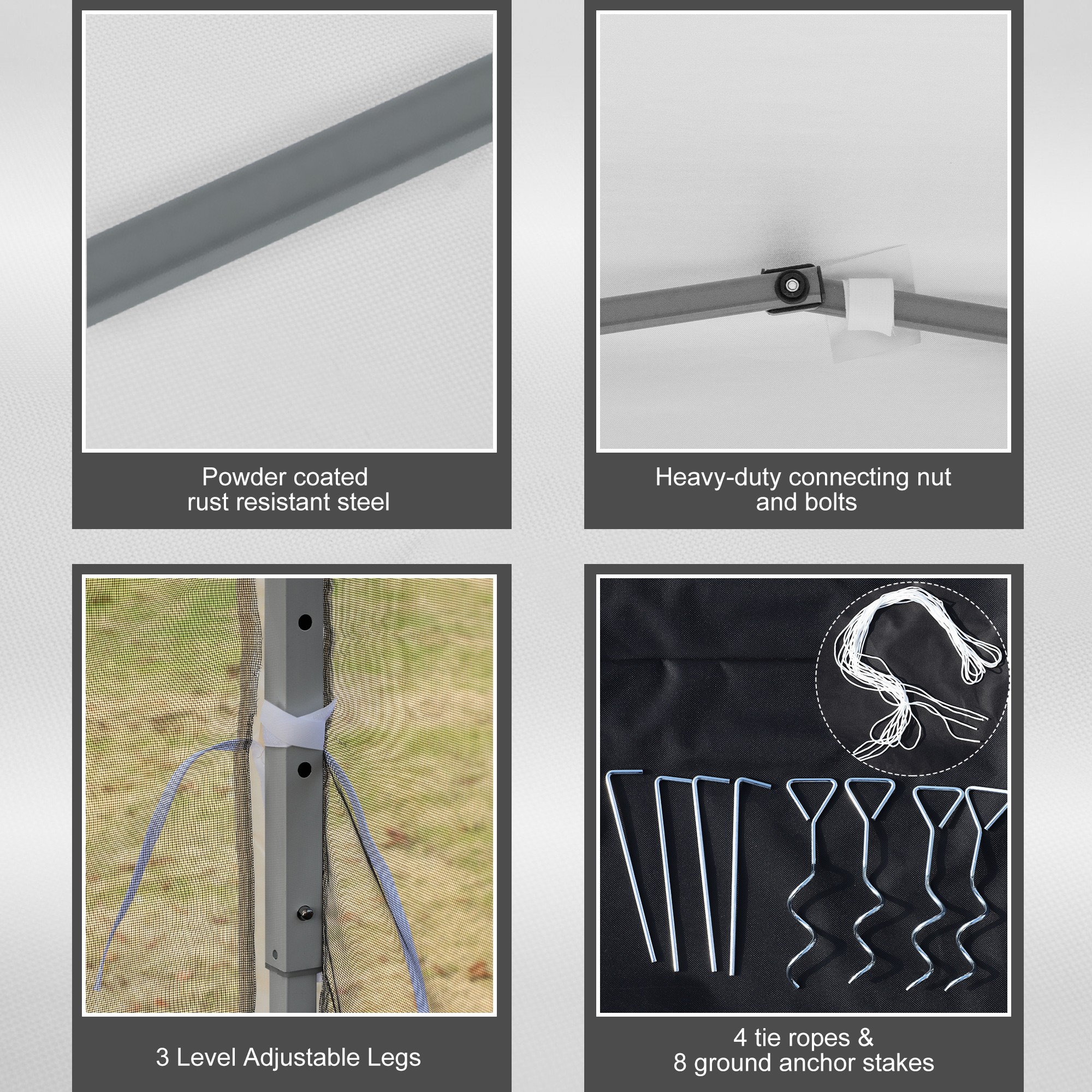 Canopy Tent With Netting