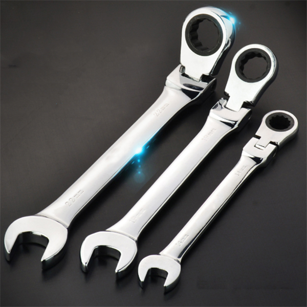 Flexible Head Ratchet Wrench