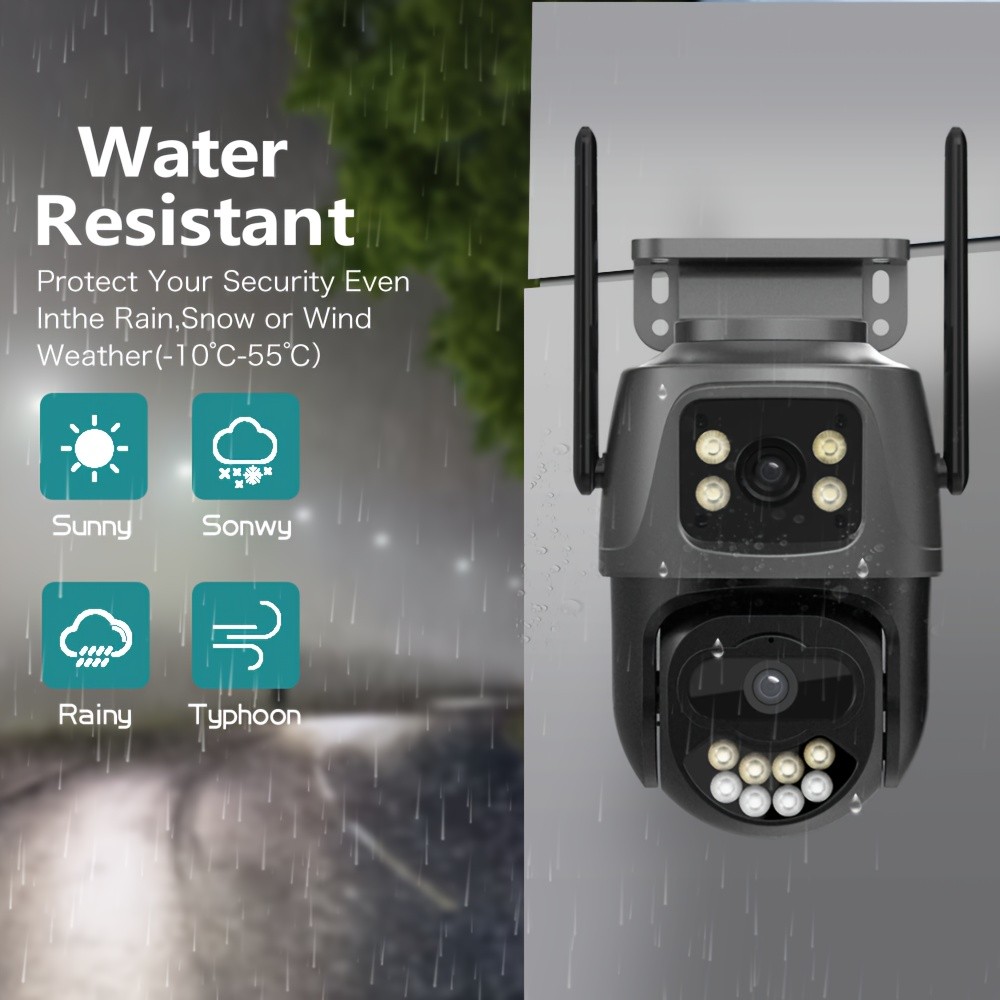 ANSHICAT Outdoor Security Camera 4MP