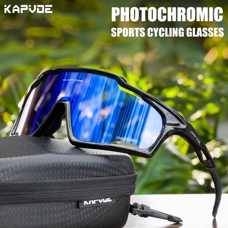 KAPVOE Photochromic Fashion Glasses for Men and Women  Stylish Eyewear with Adaptive Lenses