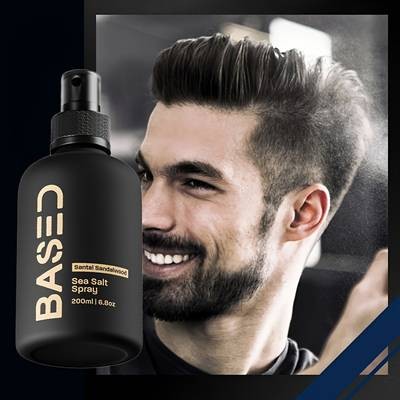 Unisex Hair Styling Spray with Sea Salt Extract  Refreshing, Plant-Based Formula for Manageable, Elastic Hair