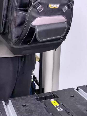 WINHUNT Large Capacity Electrician Backpack  Durable Tool Bag with Multiple Compartments and Padded Straps