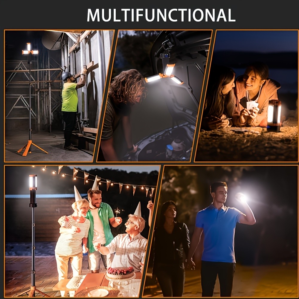 Smart LED Multi-Function Folding Light