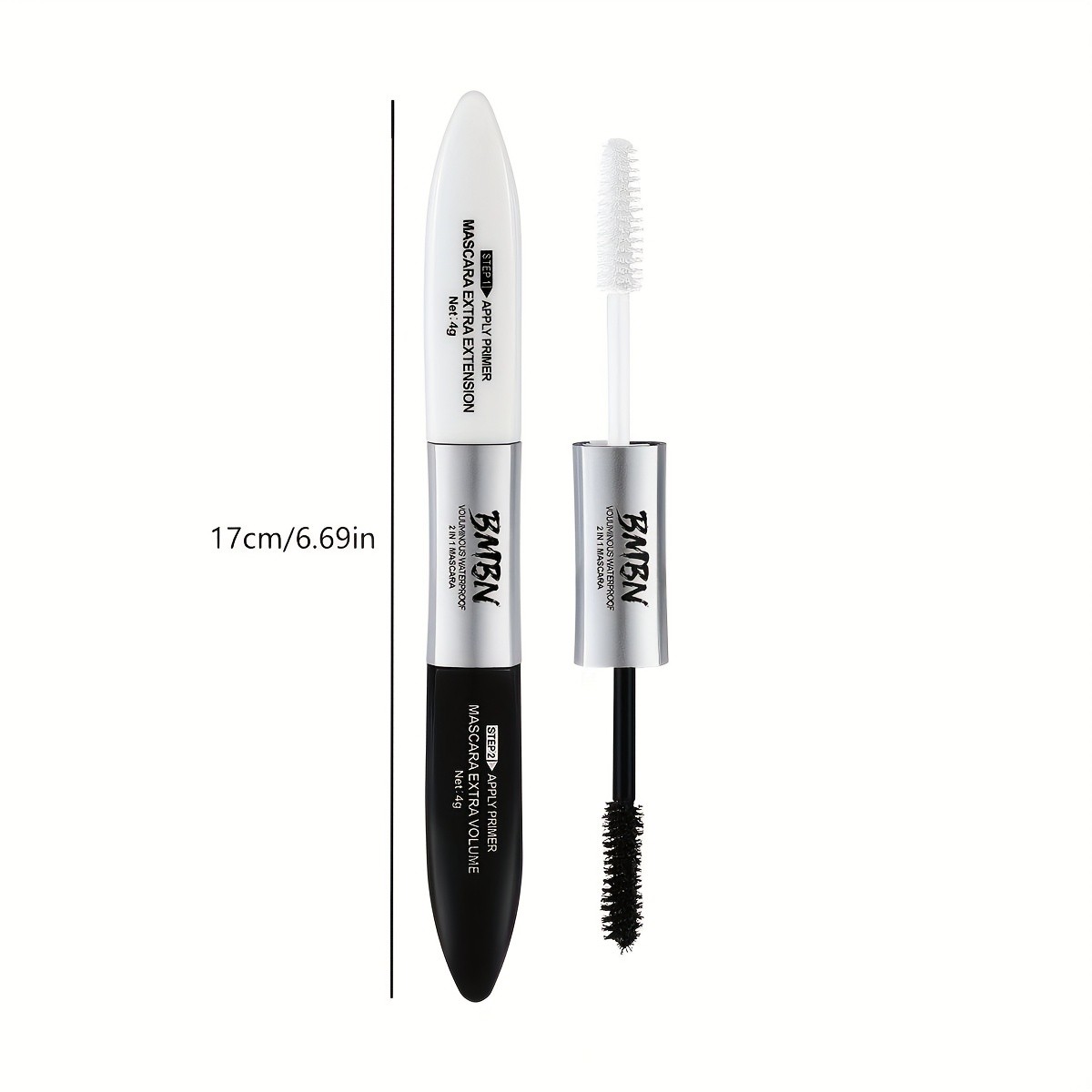 BMBN Dual-Ended Mascara with Lengthening & Curling Effect