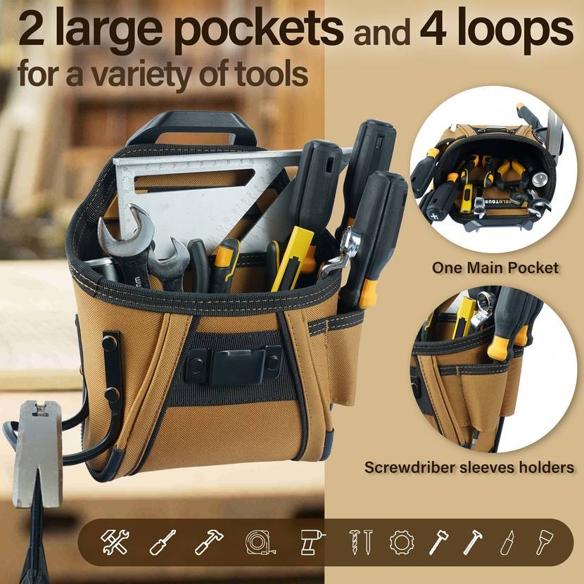 Simple Carpenter's Bag  Durable, Practical, and Comfortable