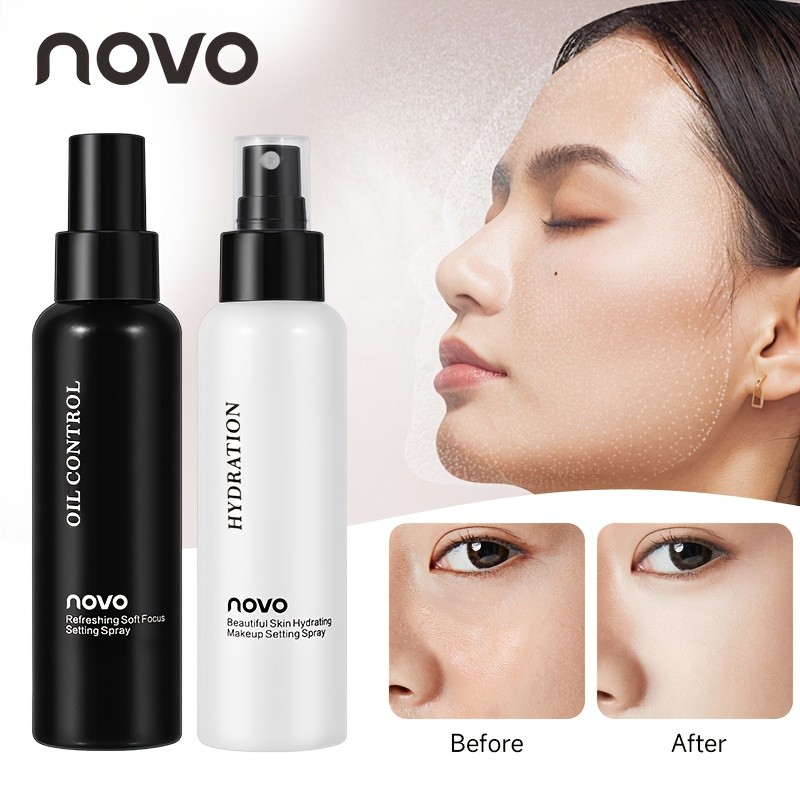 Novo Long-Lasting Makeup Setting Spray with Hyaluronic Acid