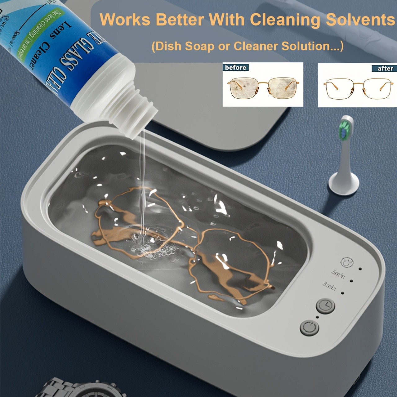 LIOIJ S700 Multifunctional Glasses Cleaner Machine