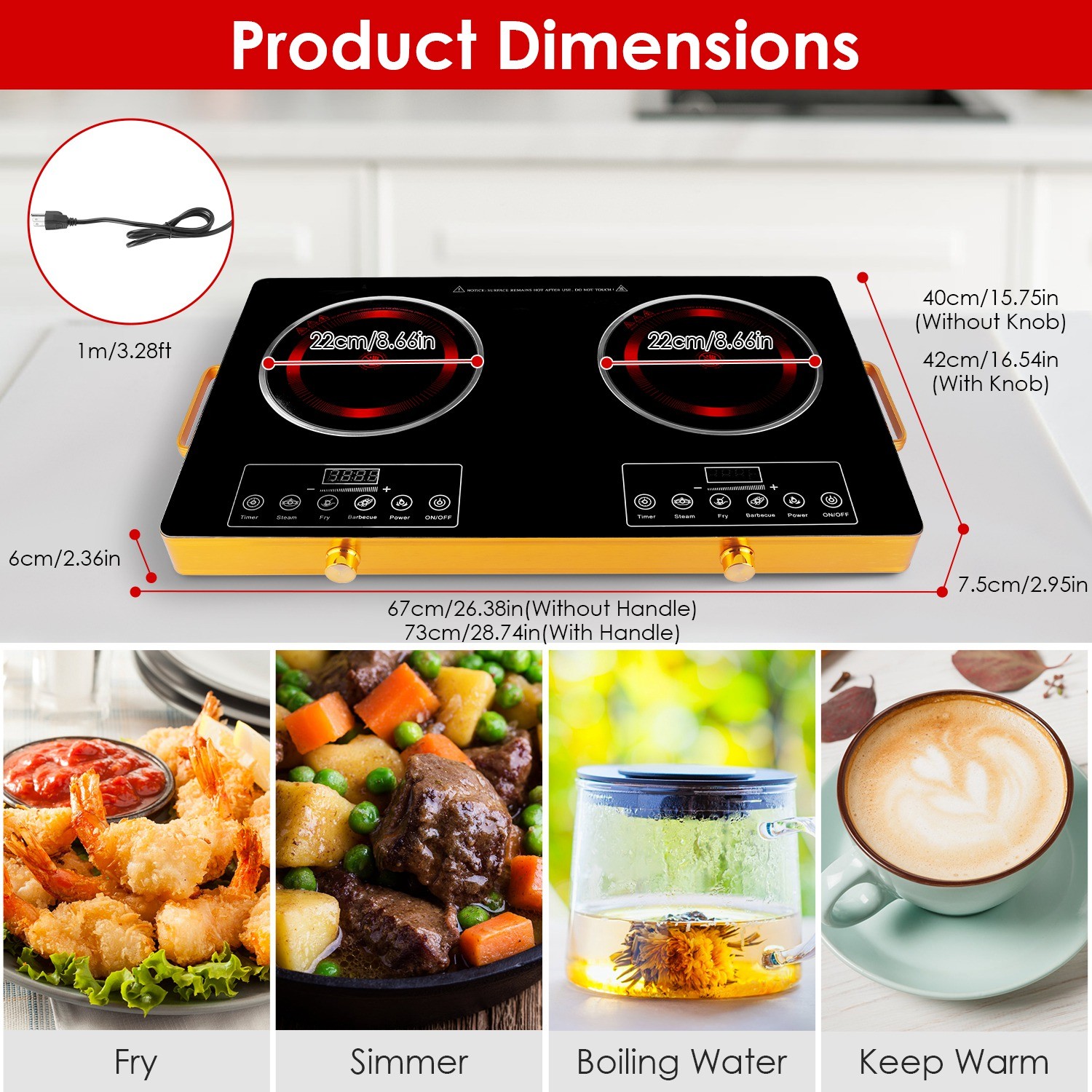 Burner Electric Ceramic Stove