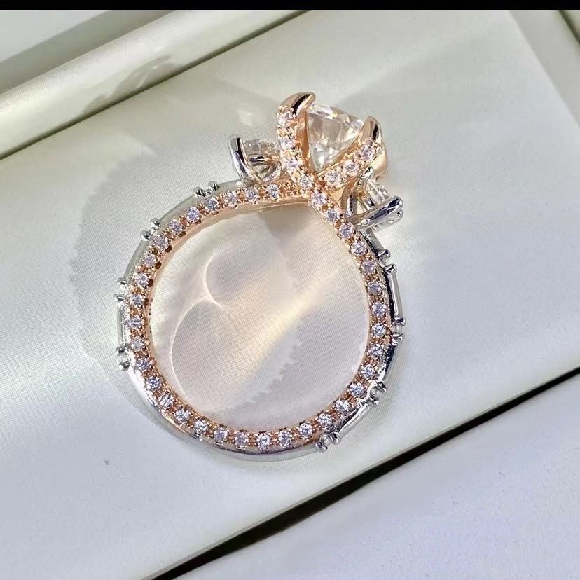 Moissanite Stone Ring