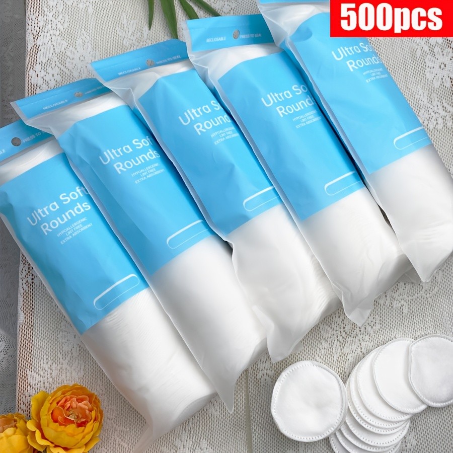 ZEPIRRC Lize Disposable Round Cotton Pads