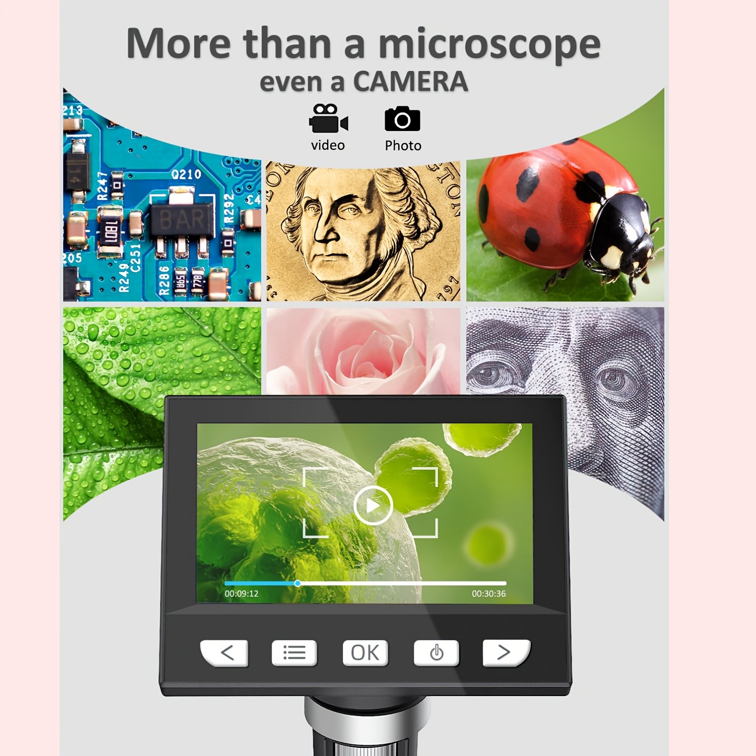 DAXIONGMAO 10.92cm LCD Digital Microscope