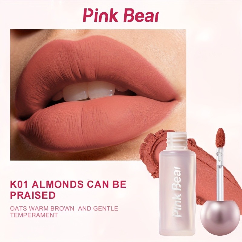 Pink Bear Velvet Matte Lipstick