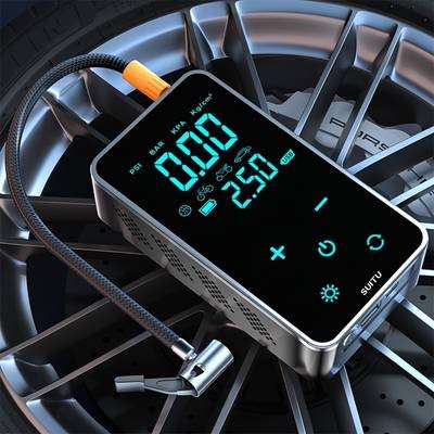 Suitu Fast-Charging Tire Air Compressor Convenient, Intelligent Air Pump for Car and Bicycle Tires