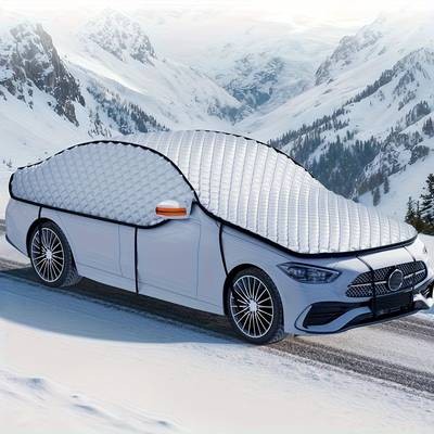 Suitu Heavy-Duty Magnetic Car Windshield Snow Cover with Quick-Snow Removal  Ultimate All-Weather Protection for Your Vehicle