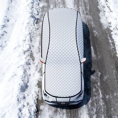 Suitu Heavy-Duty Magnetic Car Windshield Snow Cover with Quick-Snow Removal Ultimate All-Weather Protection for Your Vehicle