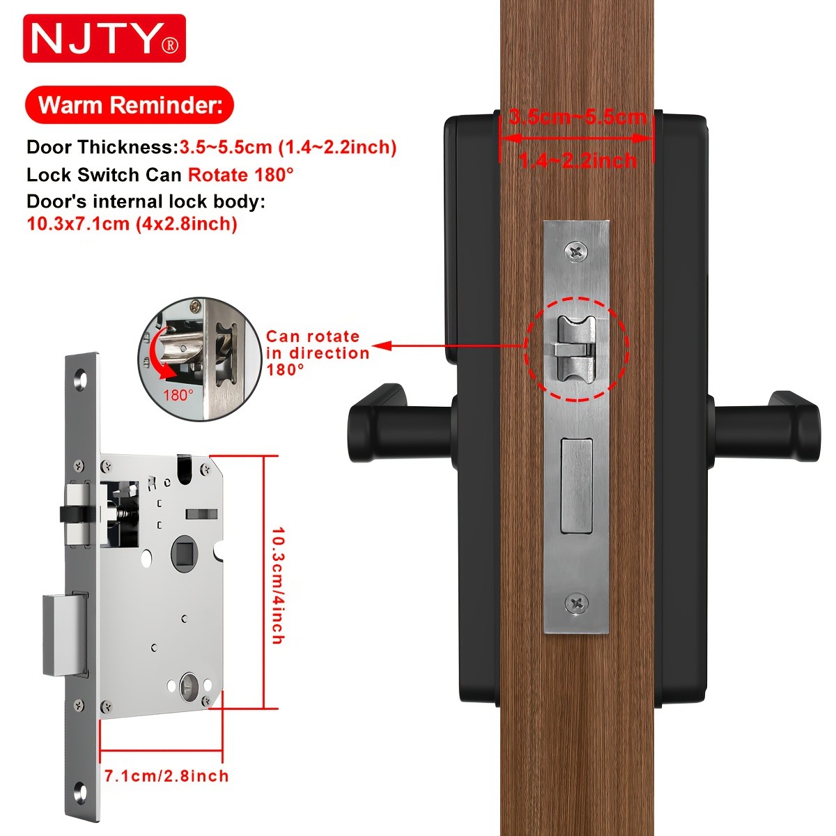 NJTY TUYA Smart Lock