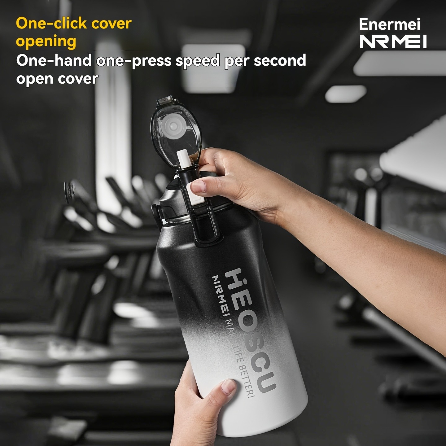 nRMEi Stainless Steel Insulated Water Bottle