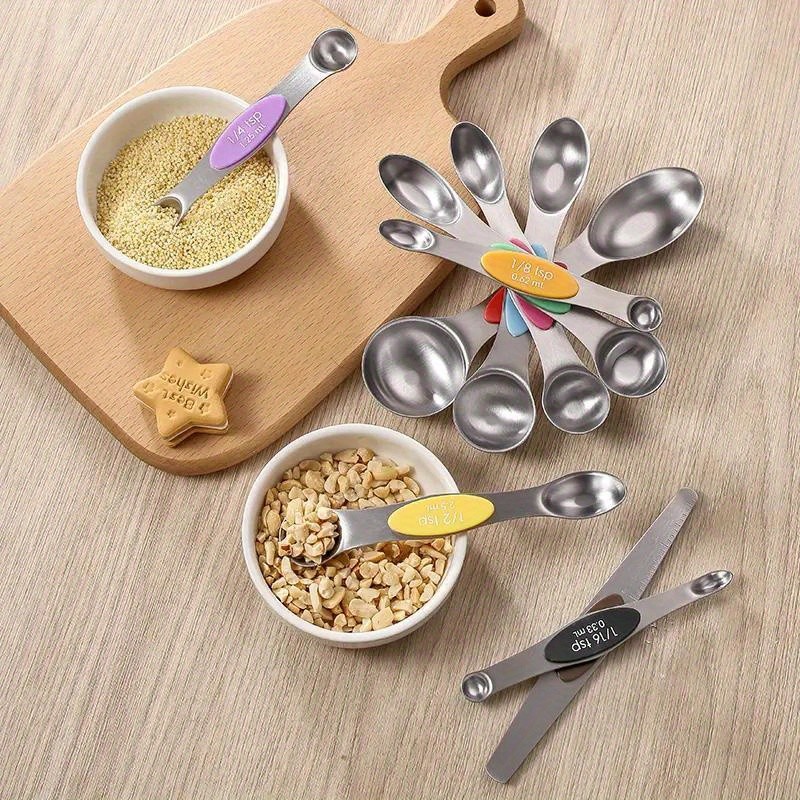 COP ROSE 9pcs Magnetic Measuring Spoons