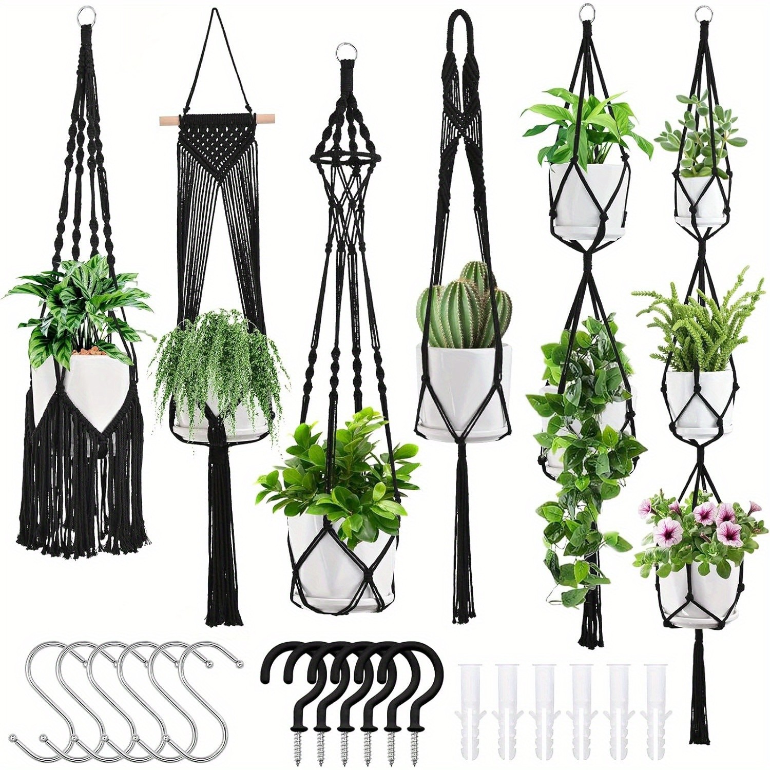 GMMLAIJH Macrame Plant Hangers