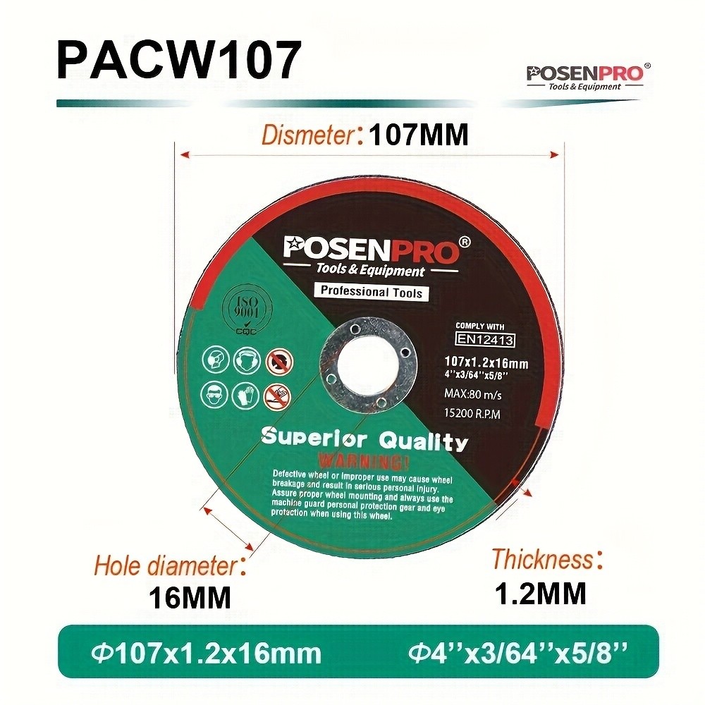 POSENPRO 25pcs Cutting Discs