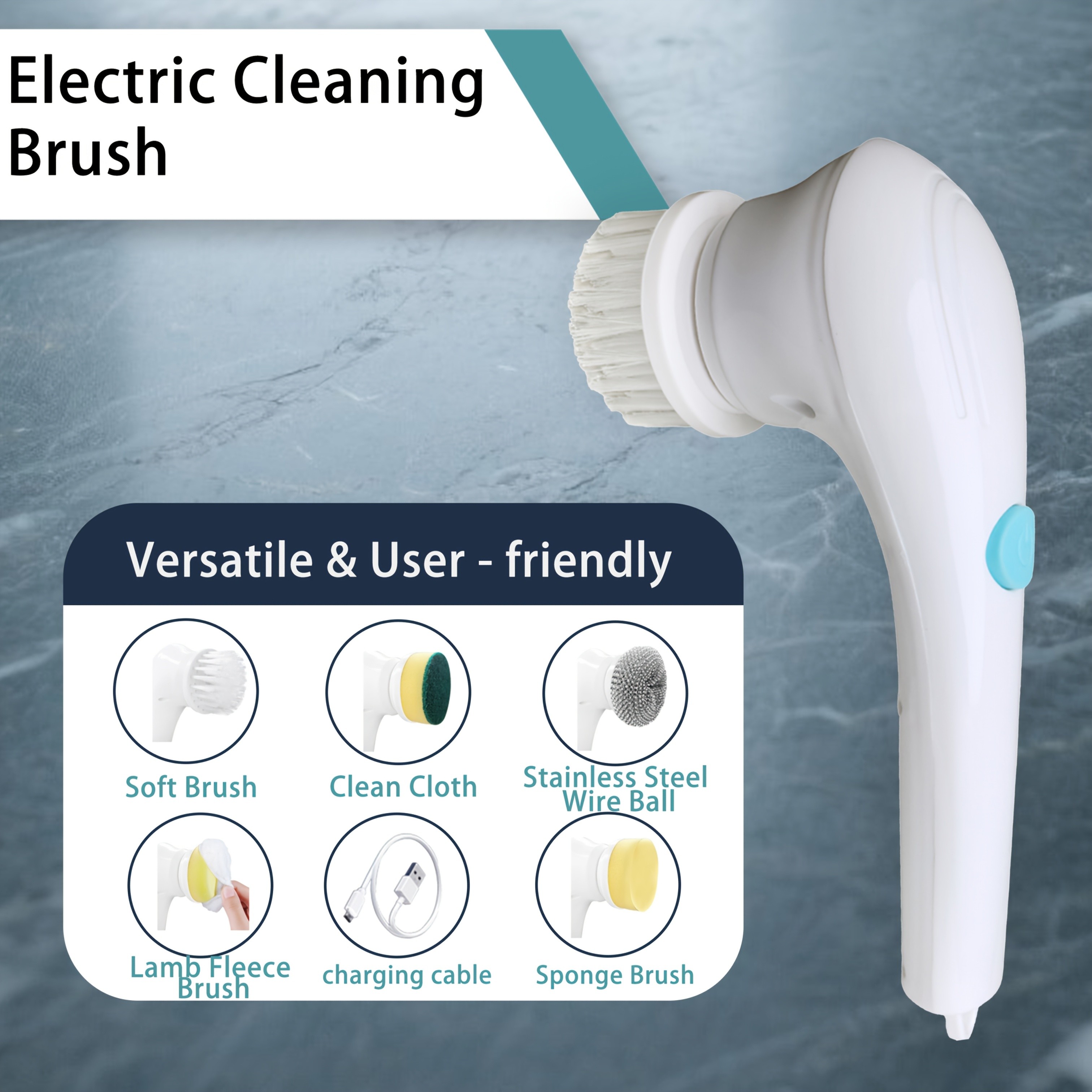 AIZK 8-in-1 Rotating Brush