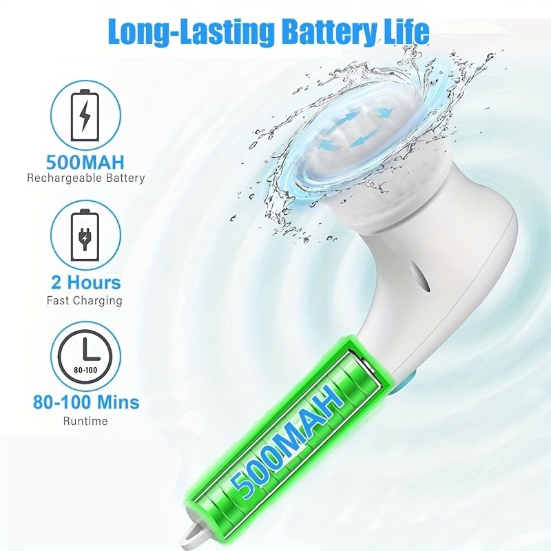 AIZK 8-in-1 Rotating Brush