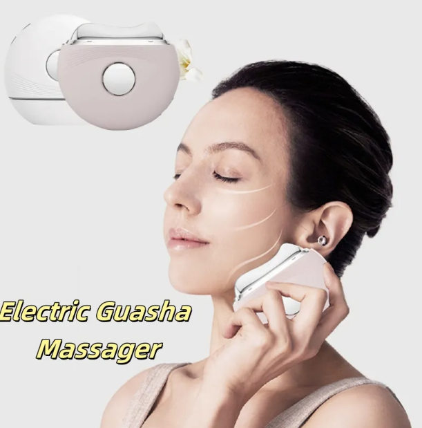 Electric Guasha Massager  Face Lifting, Skin Firming, and Edema Removal for a Youthful Glow