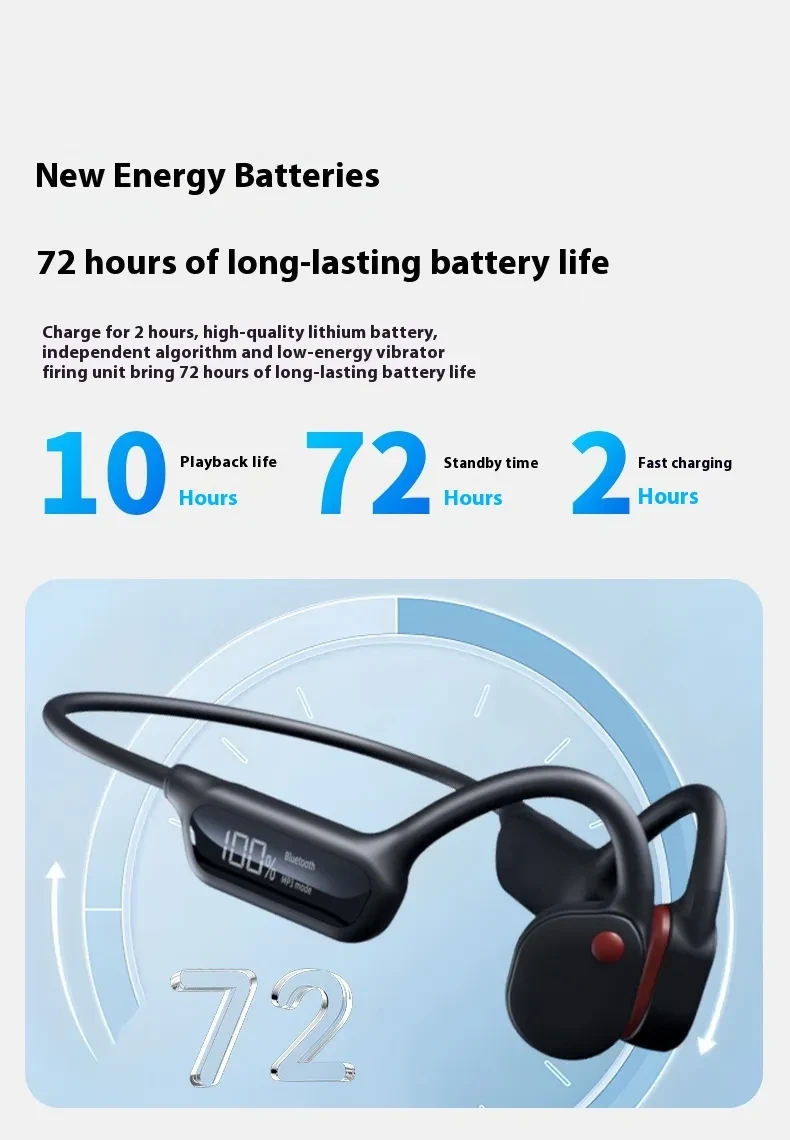 X10 Professional Swimming Waterproof Bone Conduction Headset