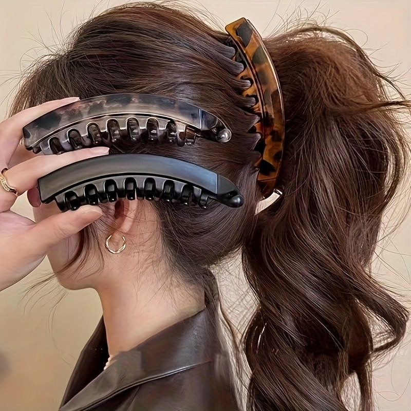 THCBME Extra Large Hair Clip with Back Comb